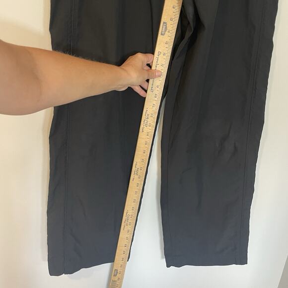 Vintage Nike 90s Track Pants Men’s XL Black Polyester Logo Straight Lined Pocket - Picture 5 of 12